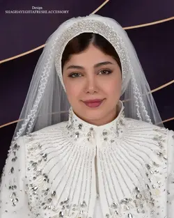 خرید آنلاین توربان مجلسی کد 2015 | مزون شقایق تفرشی