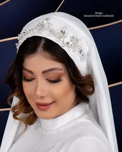 توربان بلند جواهردوزی کد 1186