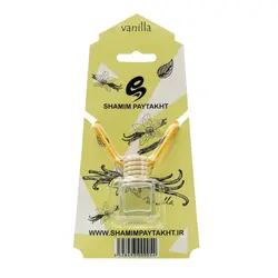 خوشبو کننده آویز شیشه ای با رایحه وانیل - شمیم پایتخت