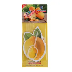 خوشبو کننده کارتی میوه ای با رایحه لیمو - شمیم پایتخت
