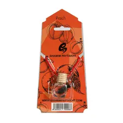 خوشبوکننده آویز شیشه ای هلو - شمیم پایتخت