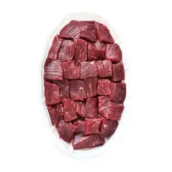 گوشت گوساله مغز ران خورشتی 1 کیلویی
