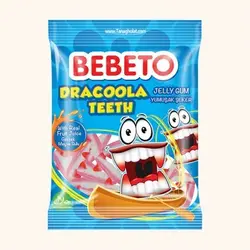 پاستیل ببتو دندان دراکولا 80 گرمی
