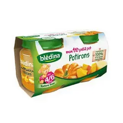 پوره Bledina کدو حلوایی