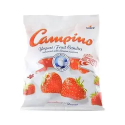 آبنبات Campino ماست و توت فرنگی
