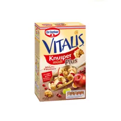 غلات صبحانه Dr.Oetker Vitalis موسلی چند میوه