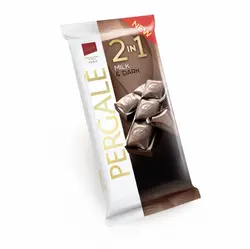 شکلات Pergale شیری و تلخ