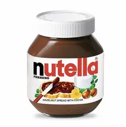 شکلات صبحانه nutella محصول ایتالیا 750 گرمی