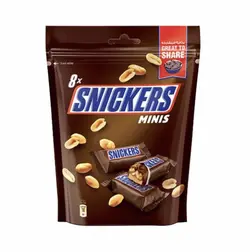 شکلات Snickers مینی پاکتی