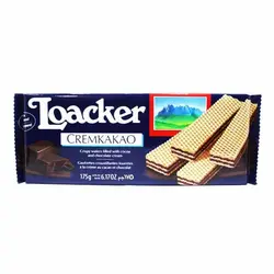 ویفر Loacker چند لایه کرم کاکائو