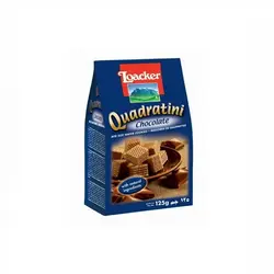 ویفر Loacker Quadratini شکلاتی