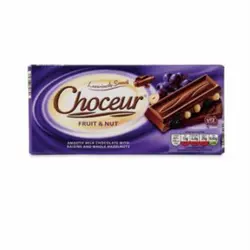 شکلات Choceur با مغز کشمش و فندق