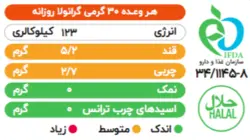 گرانولا روزانه چاربان