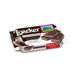 ویفر Loacker شیر کاکائو