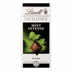 شکلات Lindt تلخ با طعم نعنا
