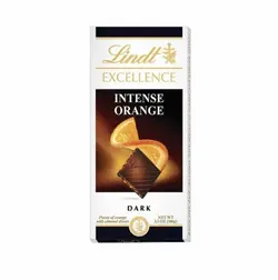شکلات Lindt تلخ با طعم پرتقال