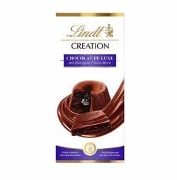 شکلات Lindt با مغز شکلات مایع