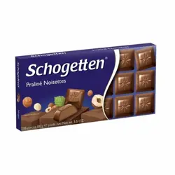 شکلات Schogetten پرالین فندق