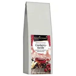 چای Kings Crown با طعم کرن بری و وانیل