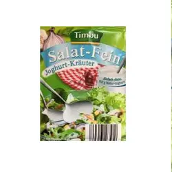 پودر سالاد Timbu ماست و سبزیجات