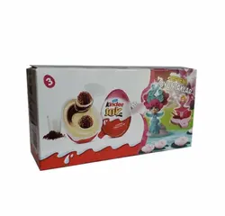 تخم مرغ شانسی Kinder Joy سه عددی (دخترانه)