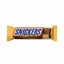 شکلات Snickers با کره بادام زمینی