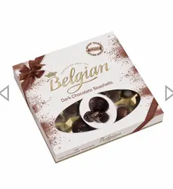 شکلات تلخ Belgian صدفی