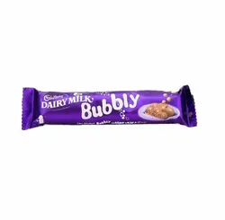شکلات بار شیری Cadbury Bubbly