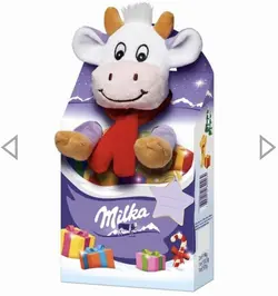 بسته کریسمس Milka گاو
