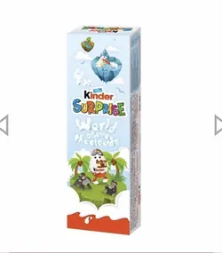 تخم مرغ شانسی Kinder Surprise چهار عددی