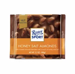 شکلات Ritter Sport عسل و بادام نمکی