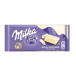 شكلات Milka سفيد