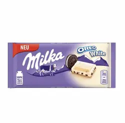 شكلات Milka اورئو سفيد