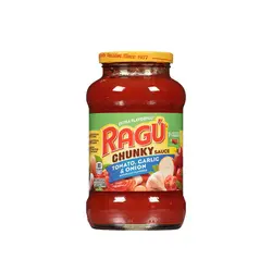 سس RAGU گوجه فرنگی،سیر و پیاز