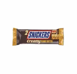 شكلات Snickers كره بادام زميني كرمي