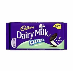 شکلات شیری cadbury اورئو نعنایی