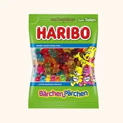 پاستیل 175 گرمی  HARIBO bärchen pärchen- میوه ای مدل خرس دوتایی