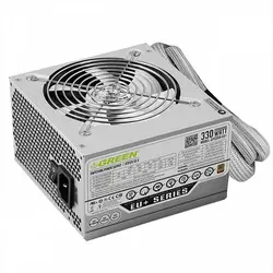 منبع تغذیه کامپیوتر گرین مدل GP330A-EU-PLUS (کار کرده)