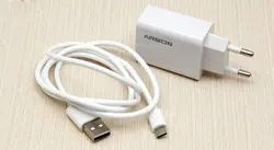 شارژر دیواری آرسون مدل AN-17 به همراه کابل microUSB