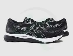کفش پیاده‌روی آسیکس مدل Asics Gel Nimbus 21 Black Whait