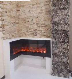 شومینه برقی ال سی دی مدرن دو طرفه