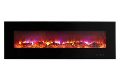 شومینه برقی LCD مدرن  صفحه تاچ ( لمسی )