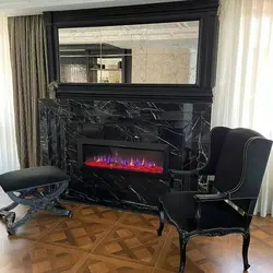 شومینه ال سی دی مدرن نمایشی مدل سانی
