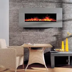 شومینه برقی LCD مدرن قاب دار