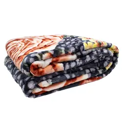 پتوی دو نفره آتیس پلان زغال سنگی