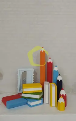 ماکت لوازم تحریر - فروشگاه پردیس فوم | قیمت ماکت لوازم تحریر