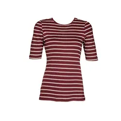 تیشرت یقه‌گرد پشت بندی