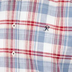 پیراهن چهارخانه آستین کوتاه مردانه