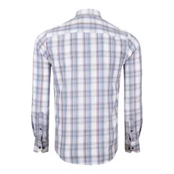 پیراهن چهارخانه آستین بلند مردانه