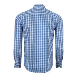 پیراهن چهارخانه آستین بلند مردانه